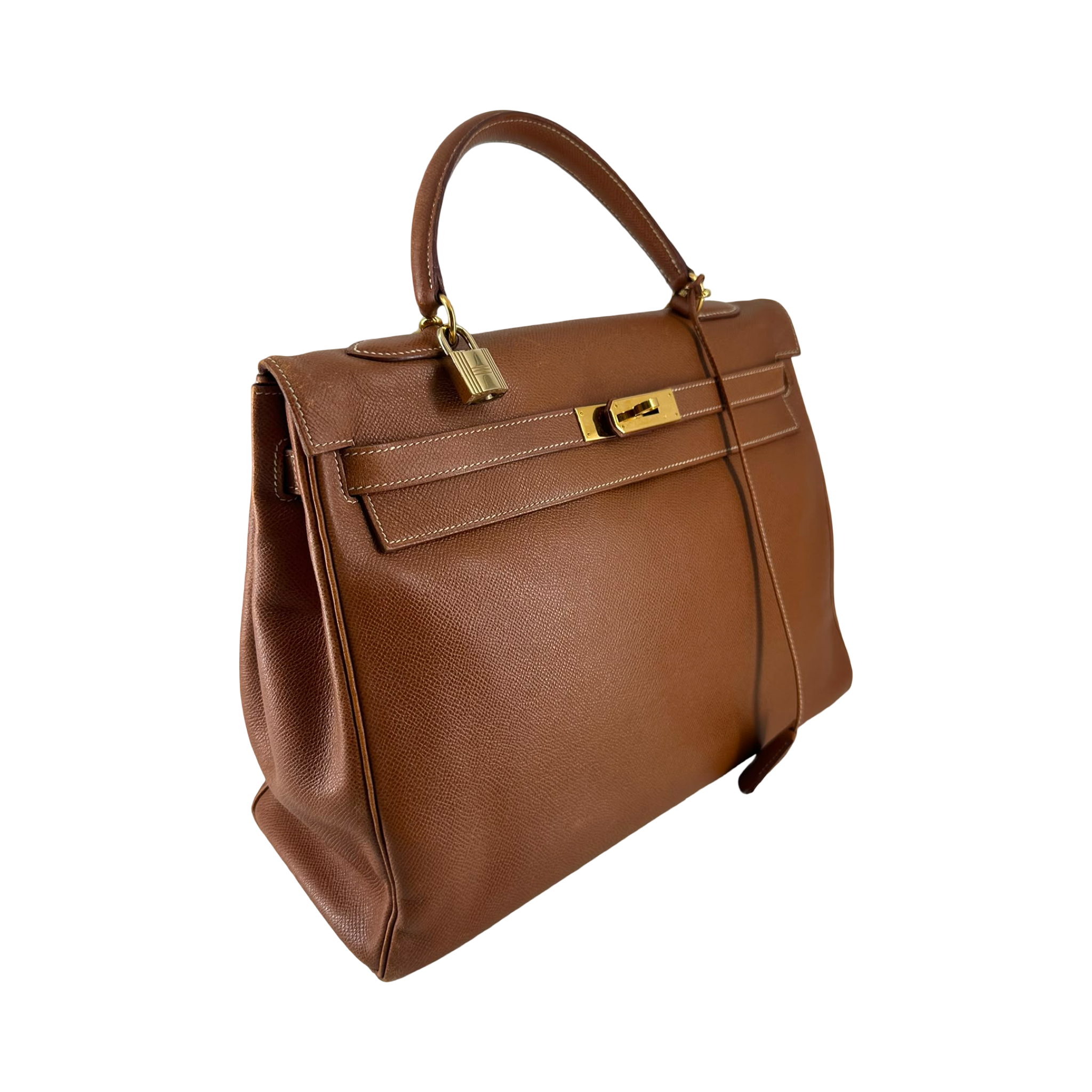 HERMÈS KELLY RETOURNE 35, GOLD