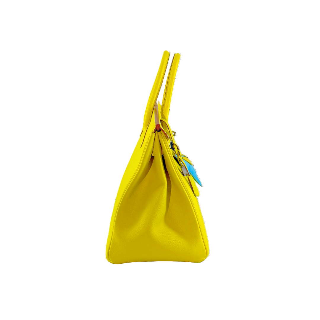 HERMÈS BIRKIN 25, LIME 2019