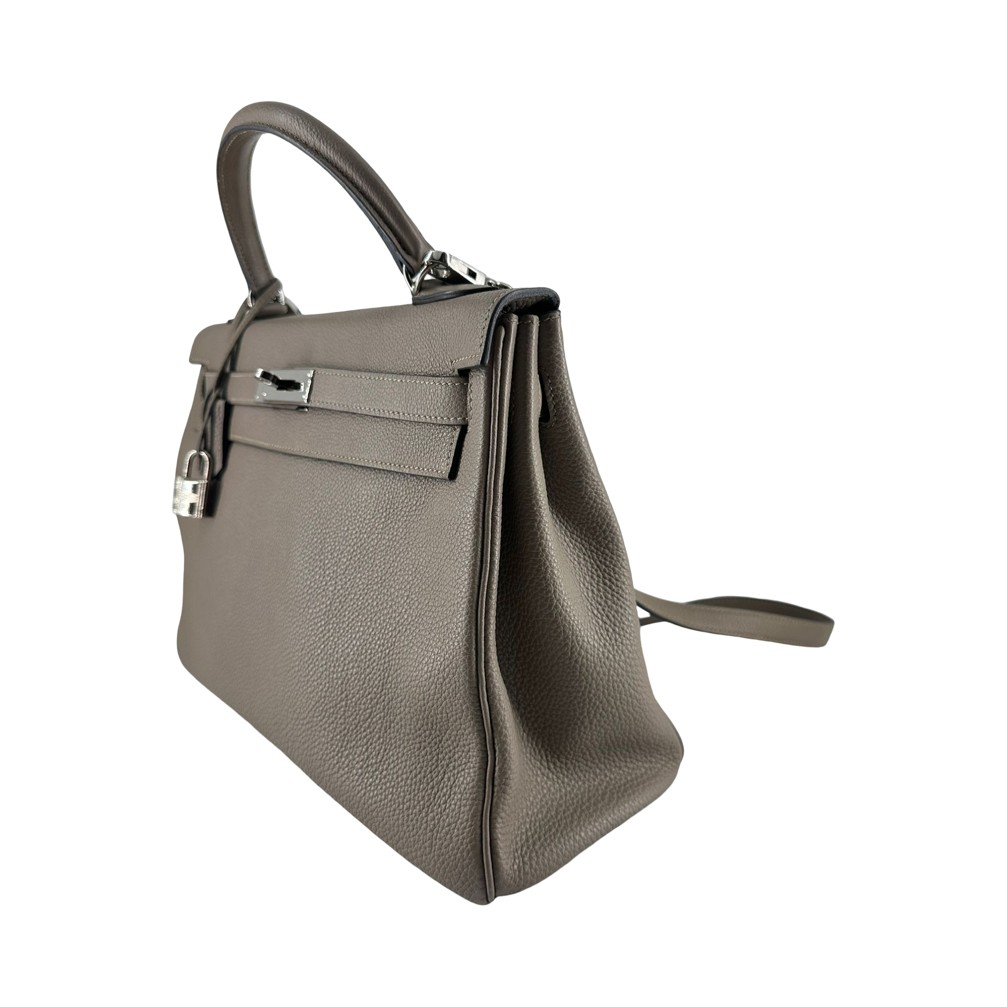 HERMÈS KELLY 32, GRIS TOURTERELLE