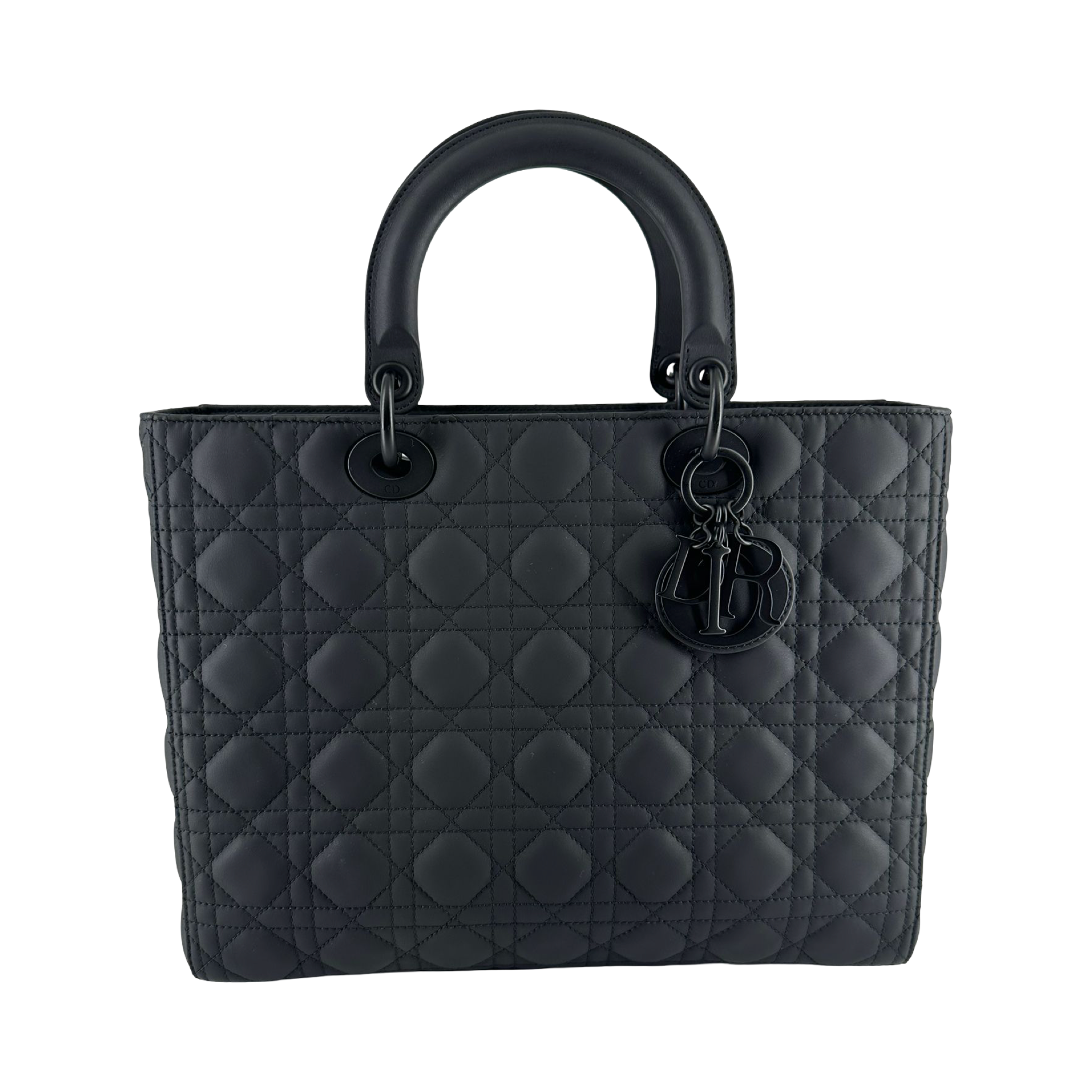 CHRISTIAN DIOR LARGE LADY, Black