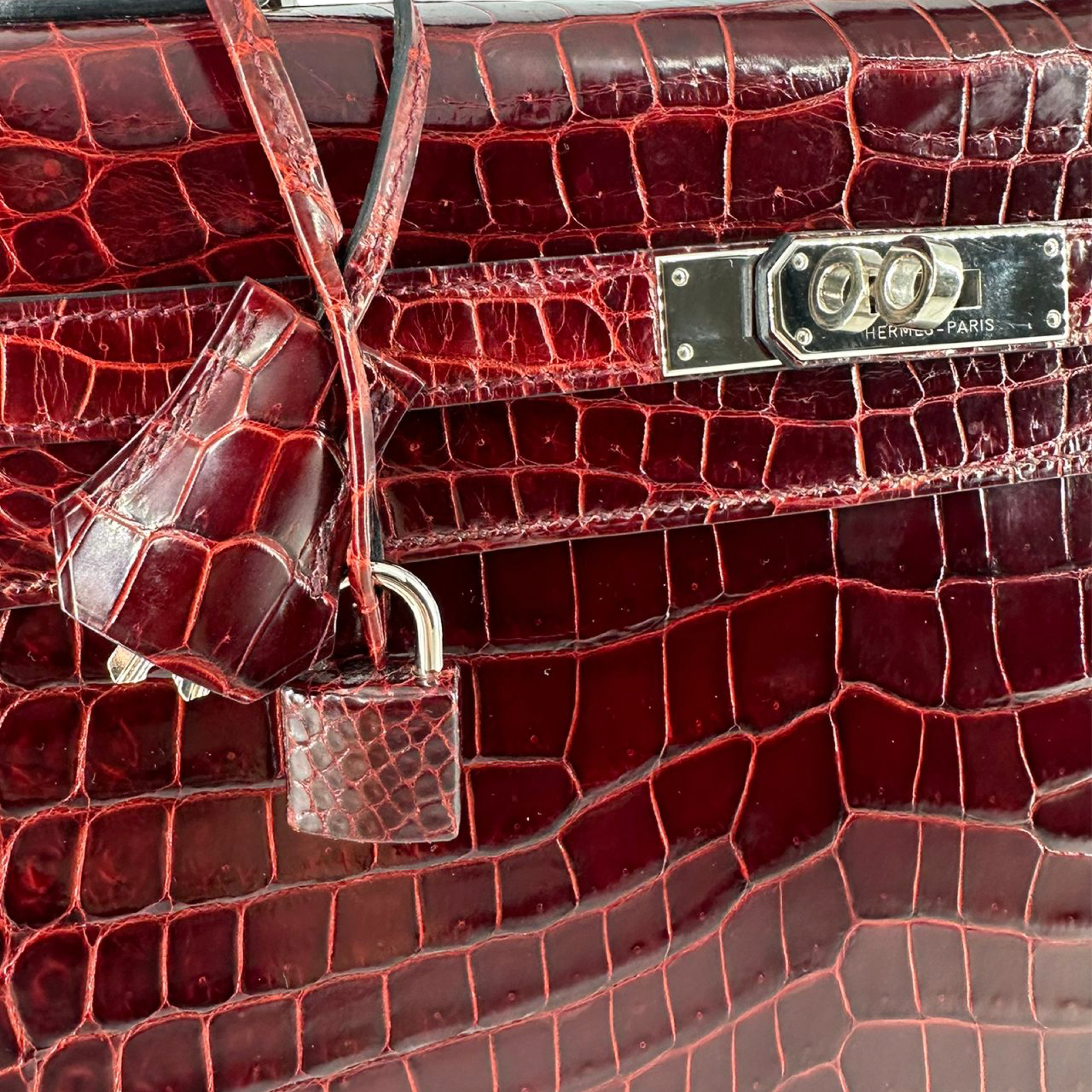 HERMÈS KELLY SELLIER 35 CROCODILE