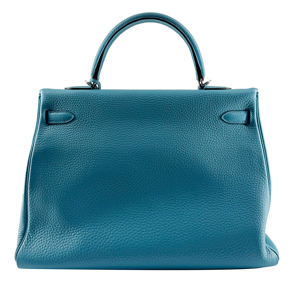 HERMÈS KELLY 35, BLUE IZMIR 2014