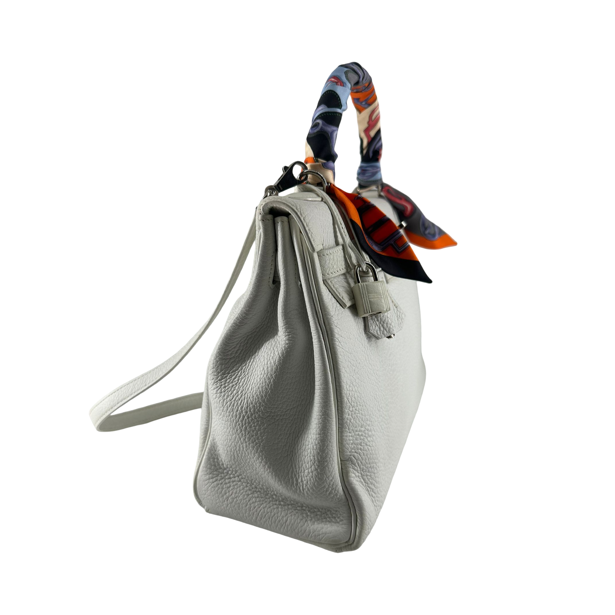 HERMÈS KELLY 32, WEISS