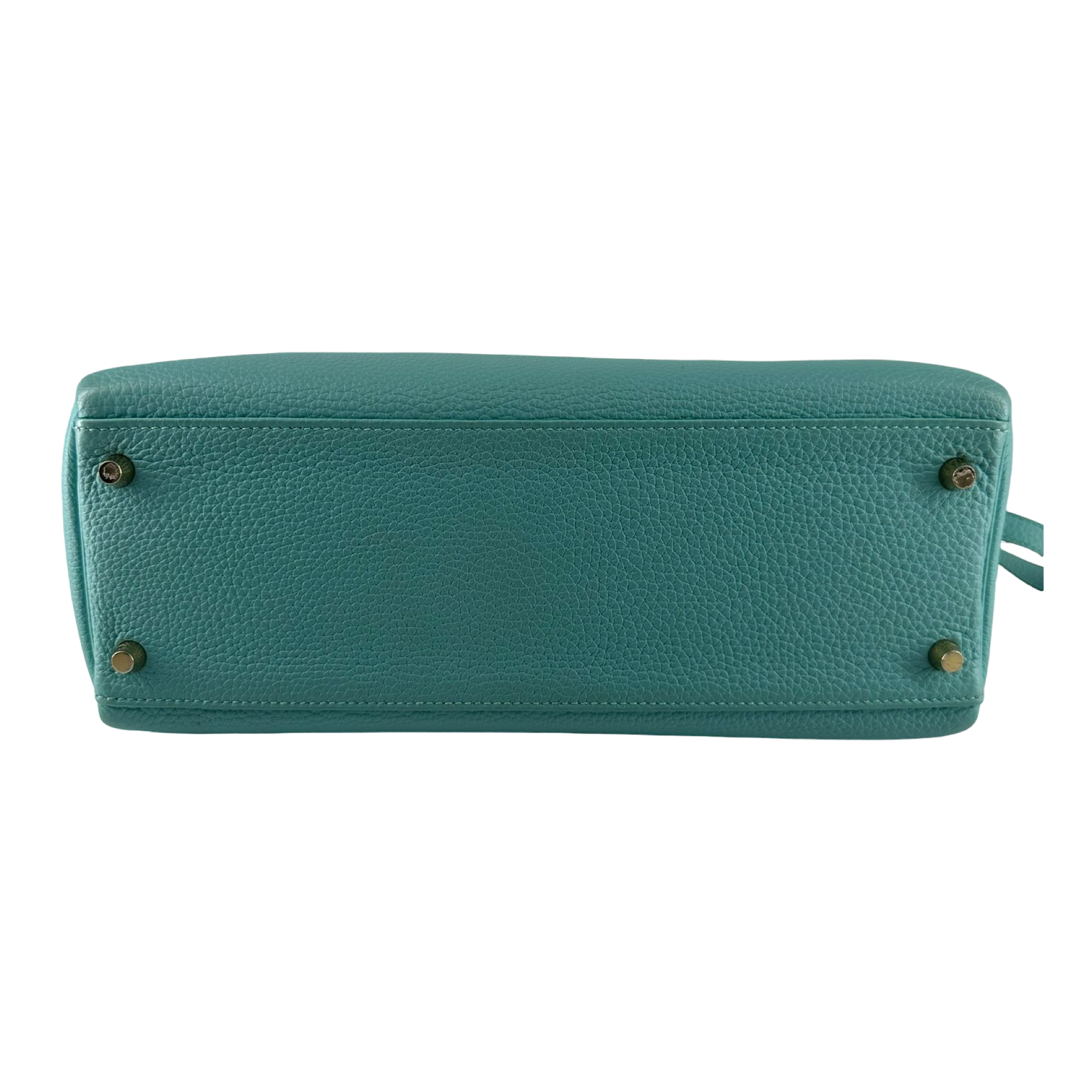 HERMÈS KELLY 35, BLUE ATOLL