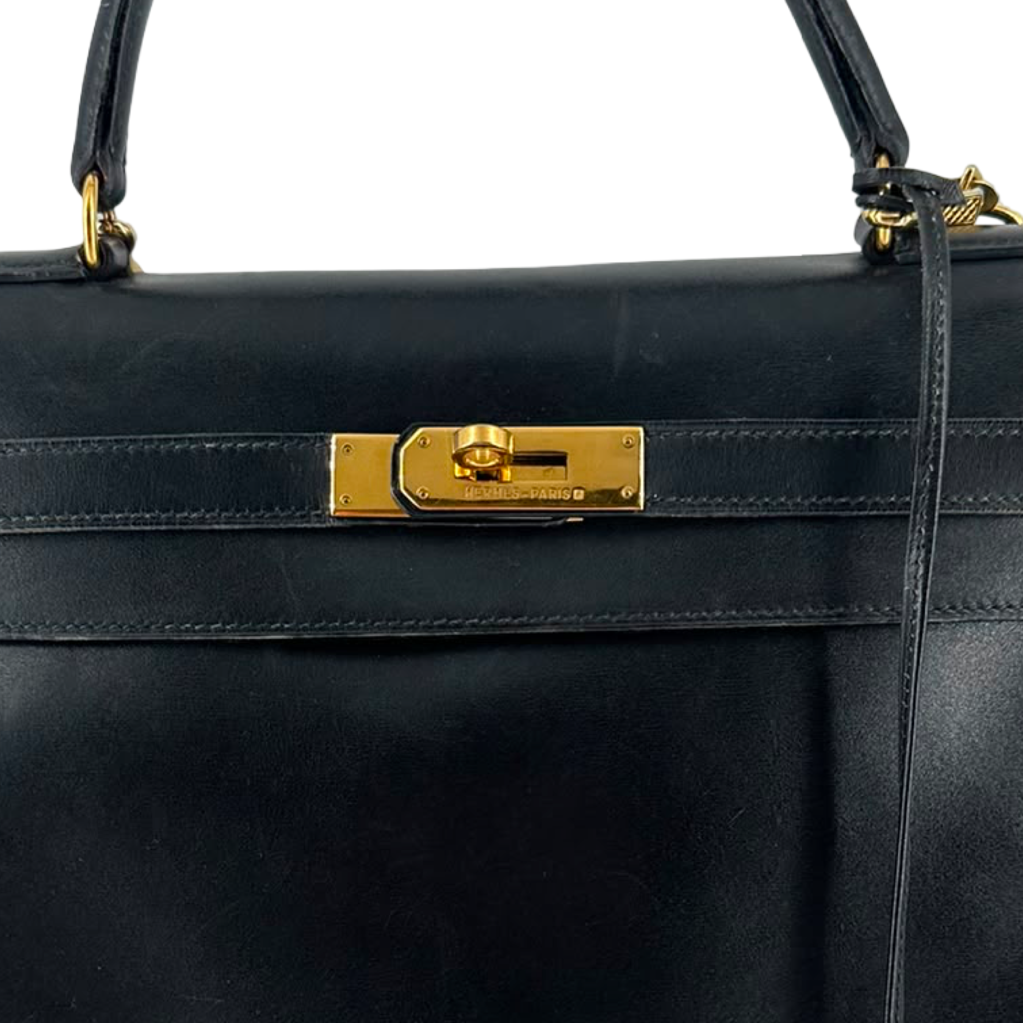 HERMÈS KELLY RETOURNE 35, NOIR