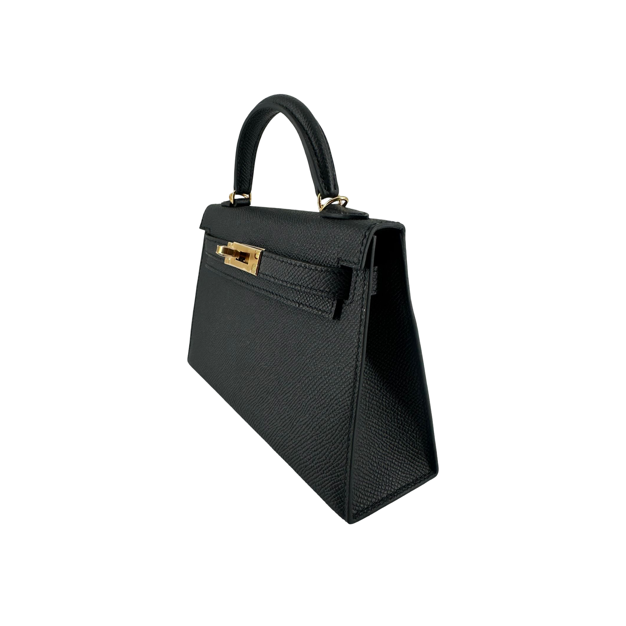 HERMÈS MINI KELLY, SCHWARZ