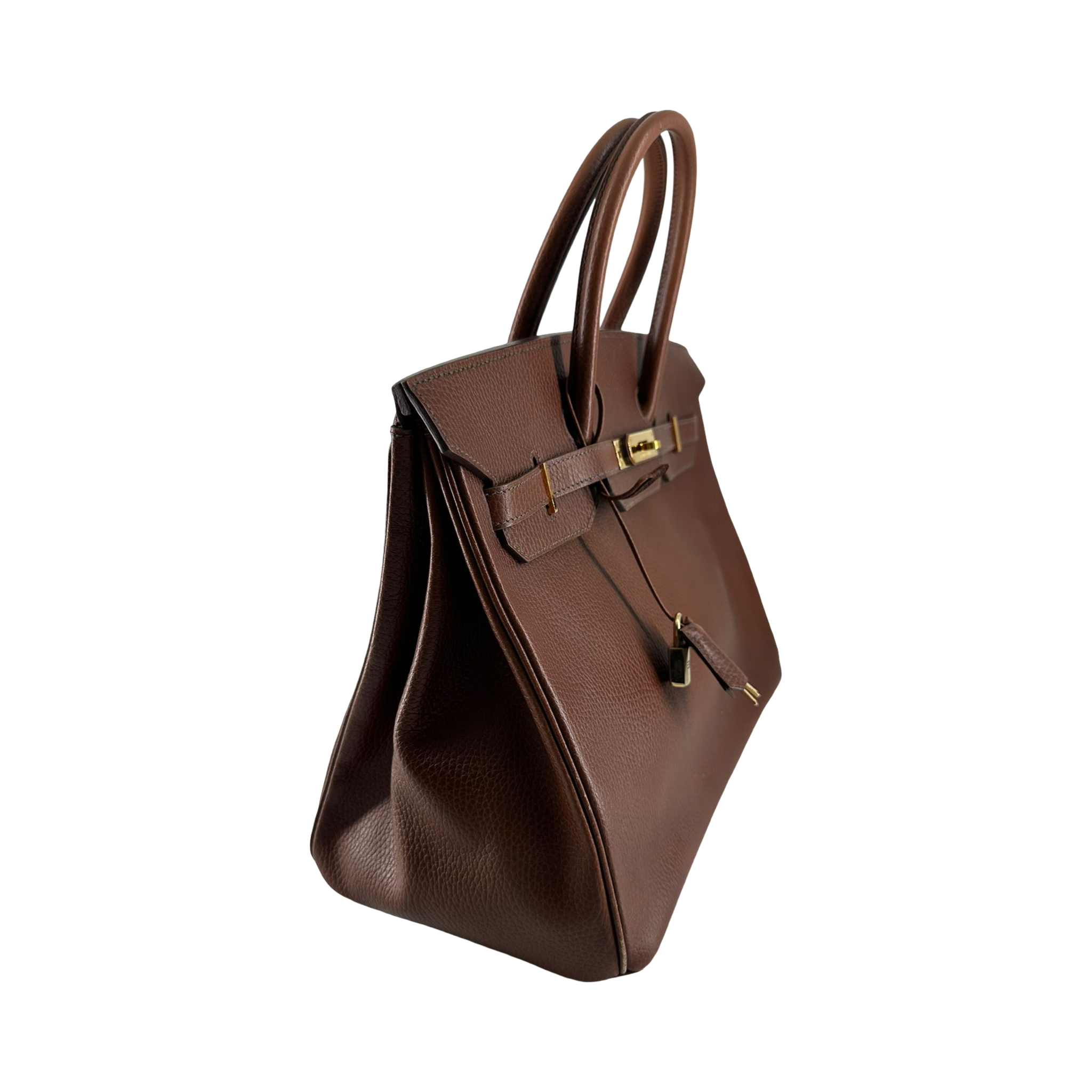 HERMÈS BIRKIN 35, MARRON