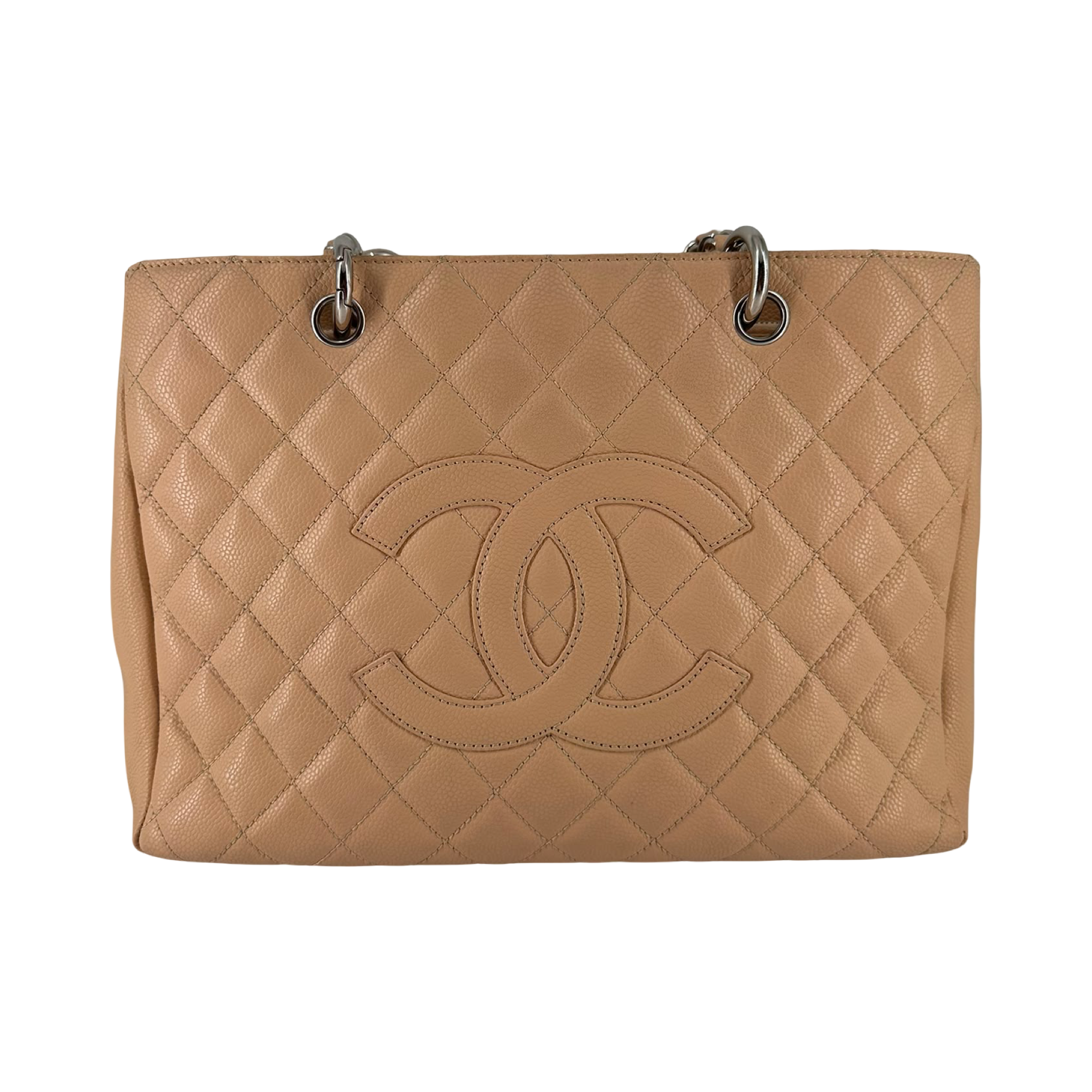 CHANEL GST, BEIGE