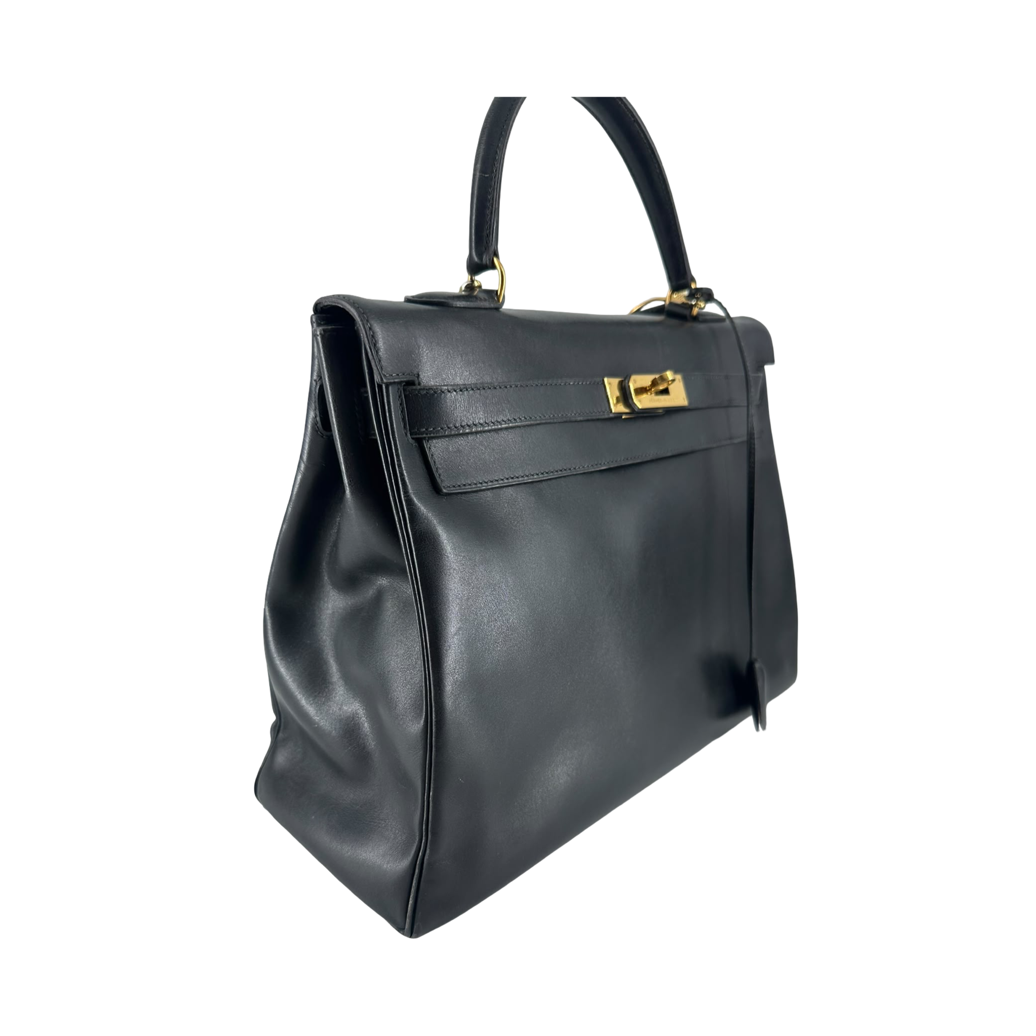 HERMÈS KELLY RETOURNE 35, NOIR