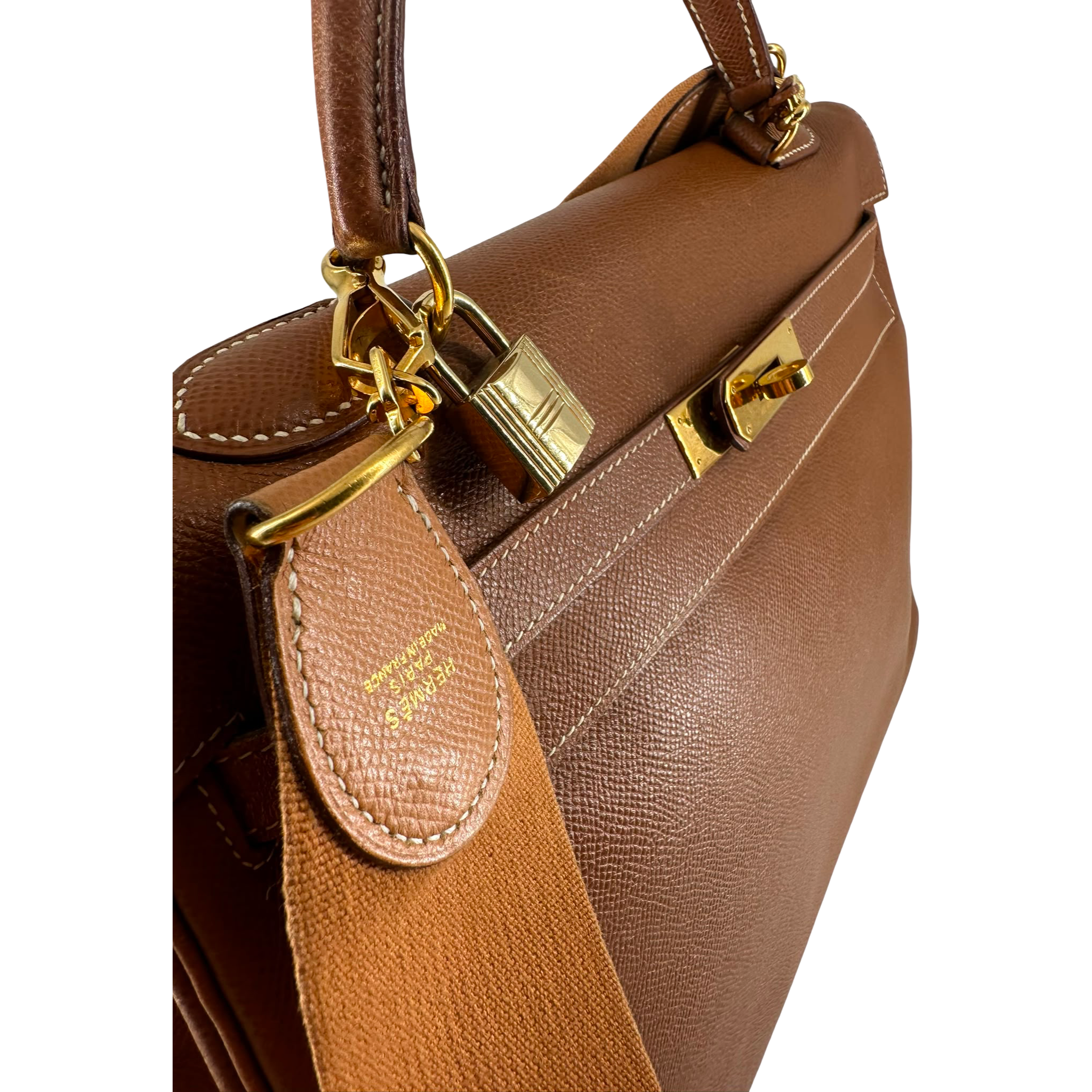 HERMÈS KELLY RETOURNE 35, GOLD