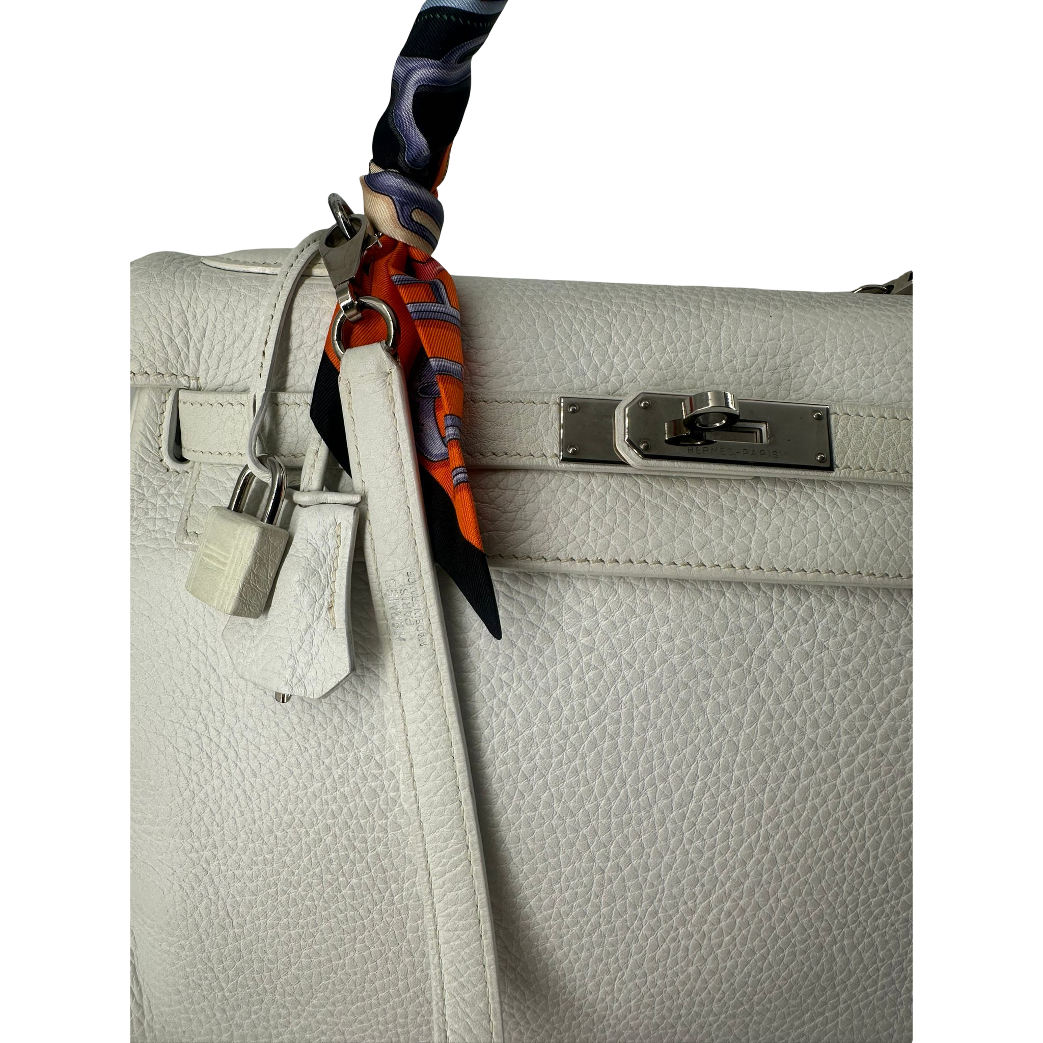 HERMÈS KELLY 32, WEISS