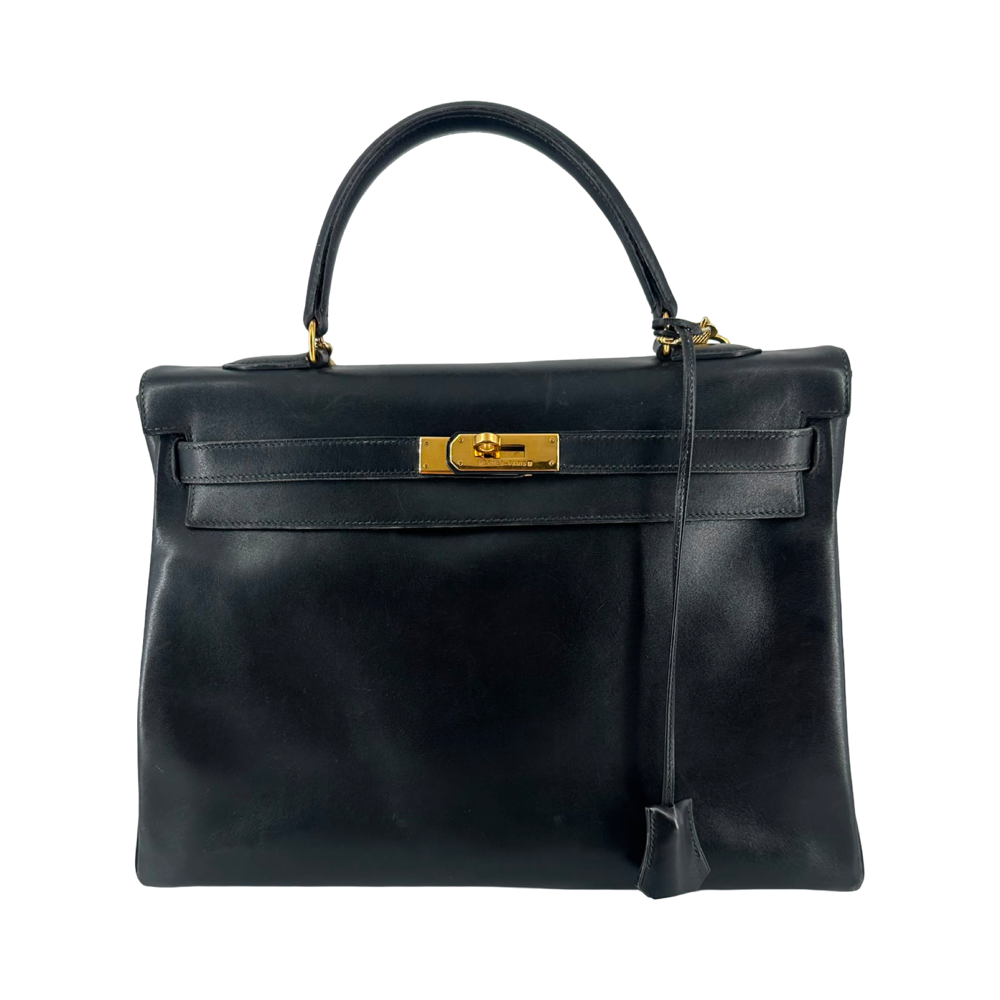 HERMÈS KELLY RETOURNE 35, NOIR