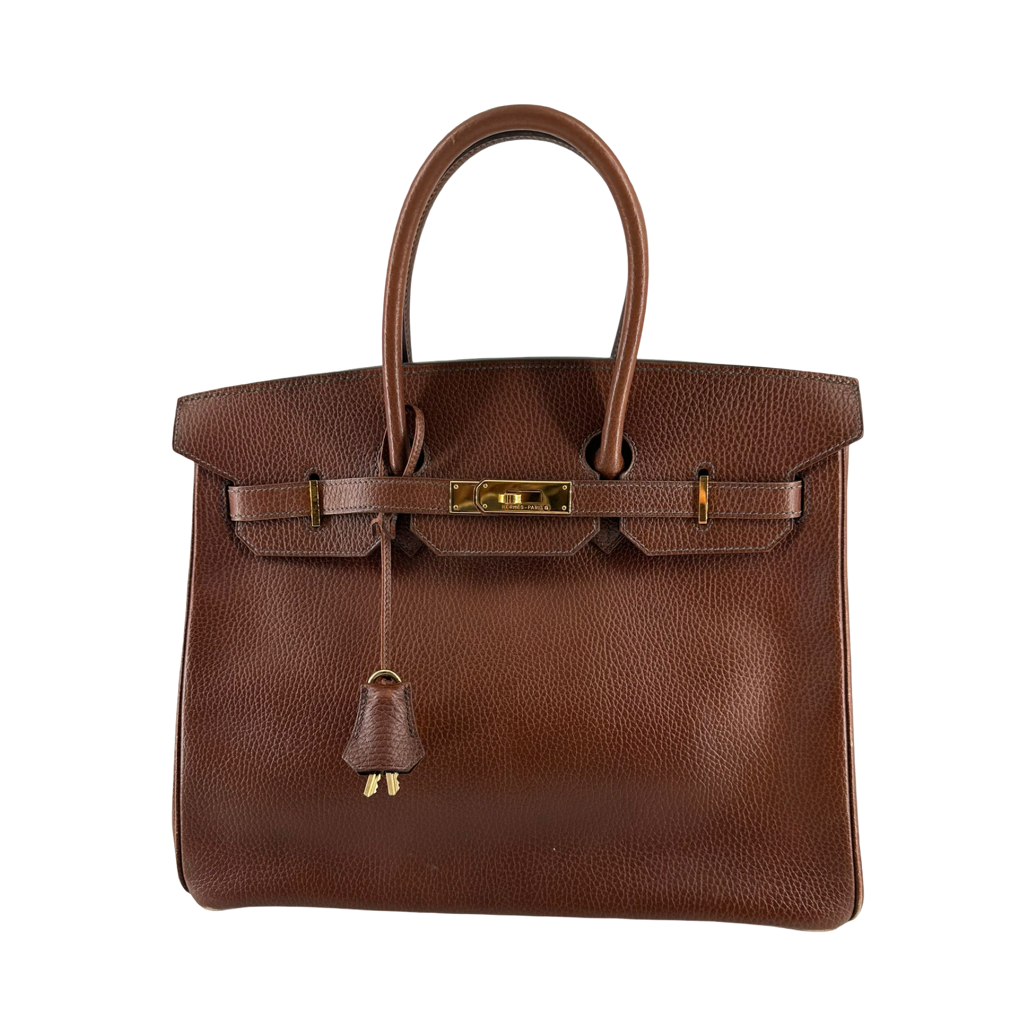 HERMÈS BIRKIN 35, MARRON