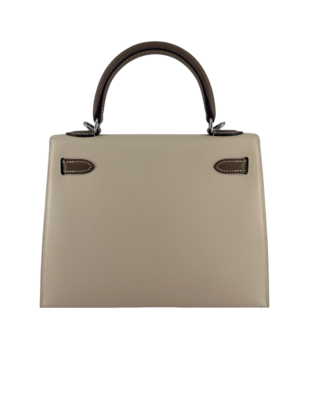 Hermès Kelly 25 Epsom Bi-Color Sellier PHW 2025