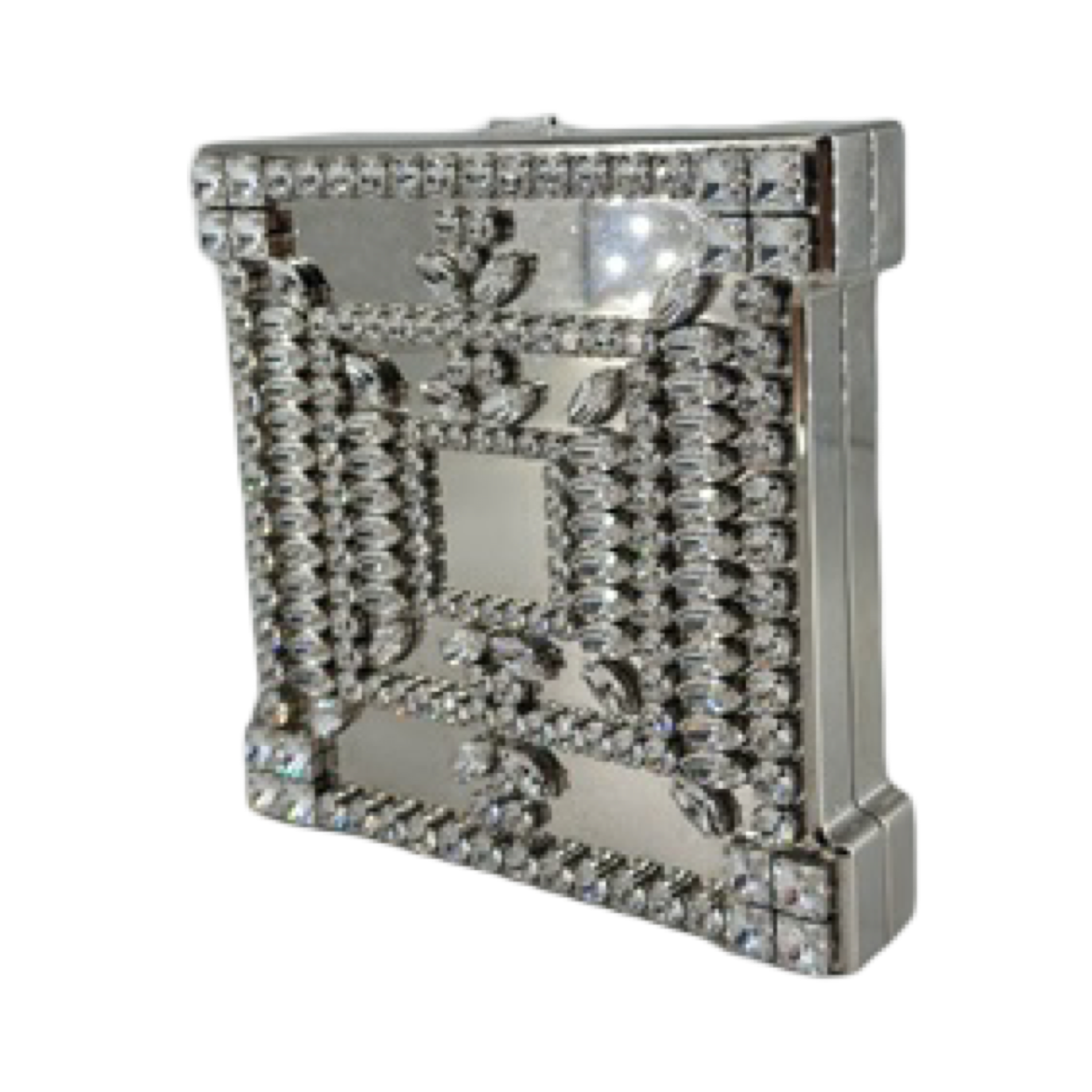 MANOLO BLAHNIK BOX CLUTCH