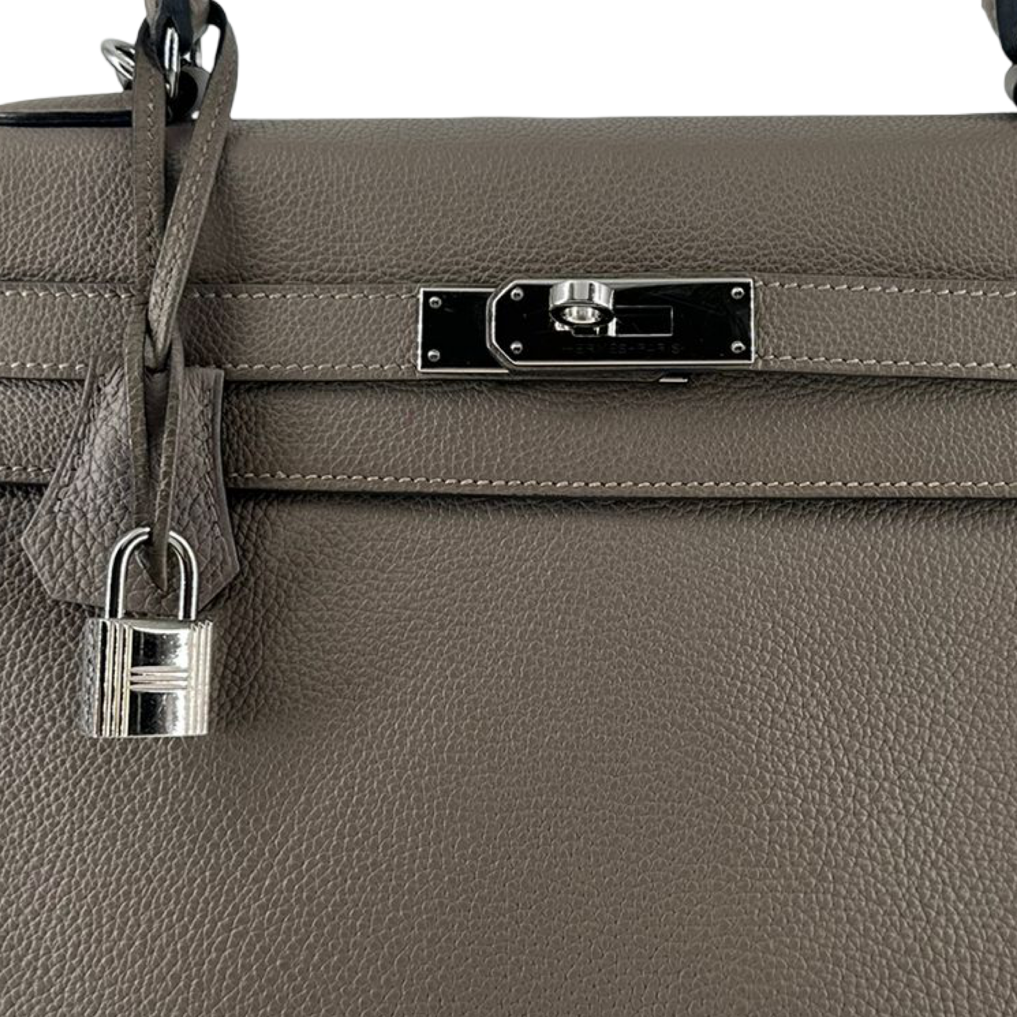 HERMÈS KELLY 32, GRIS TOURTERELLE