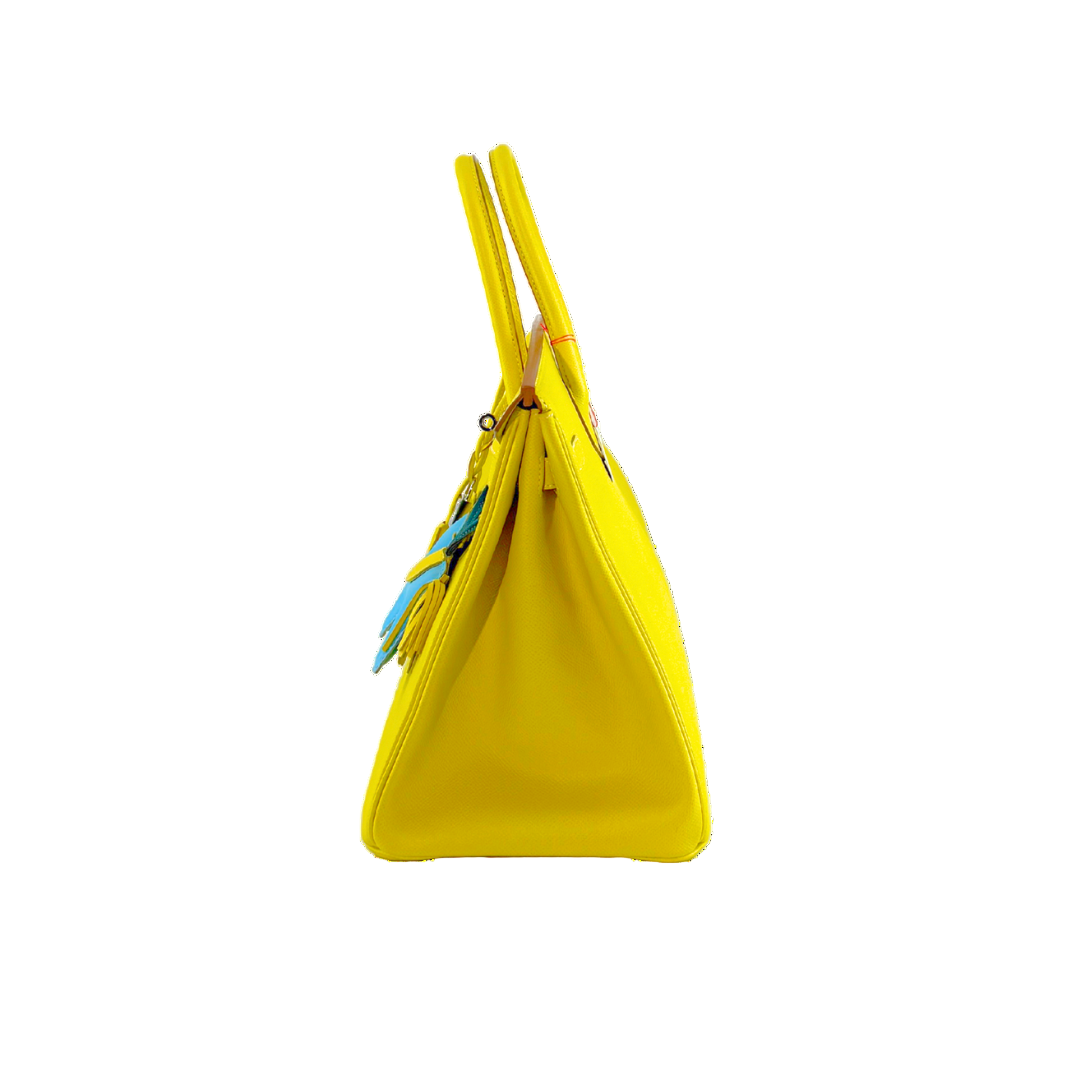 HERMÈS BIRKIN 25, LIME 2019