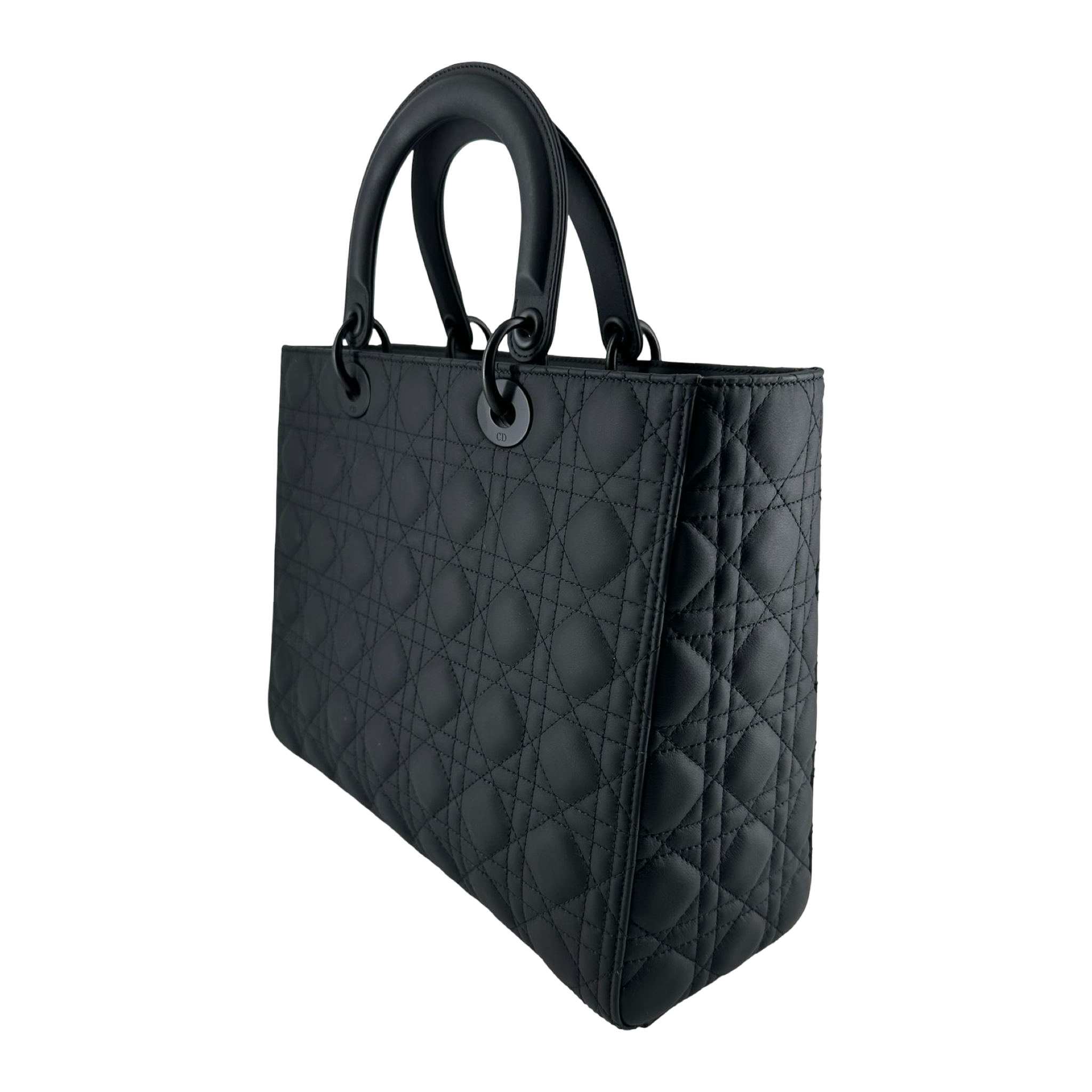 CHRISTIAN DIOR LARGE LADY, Black