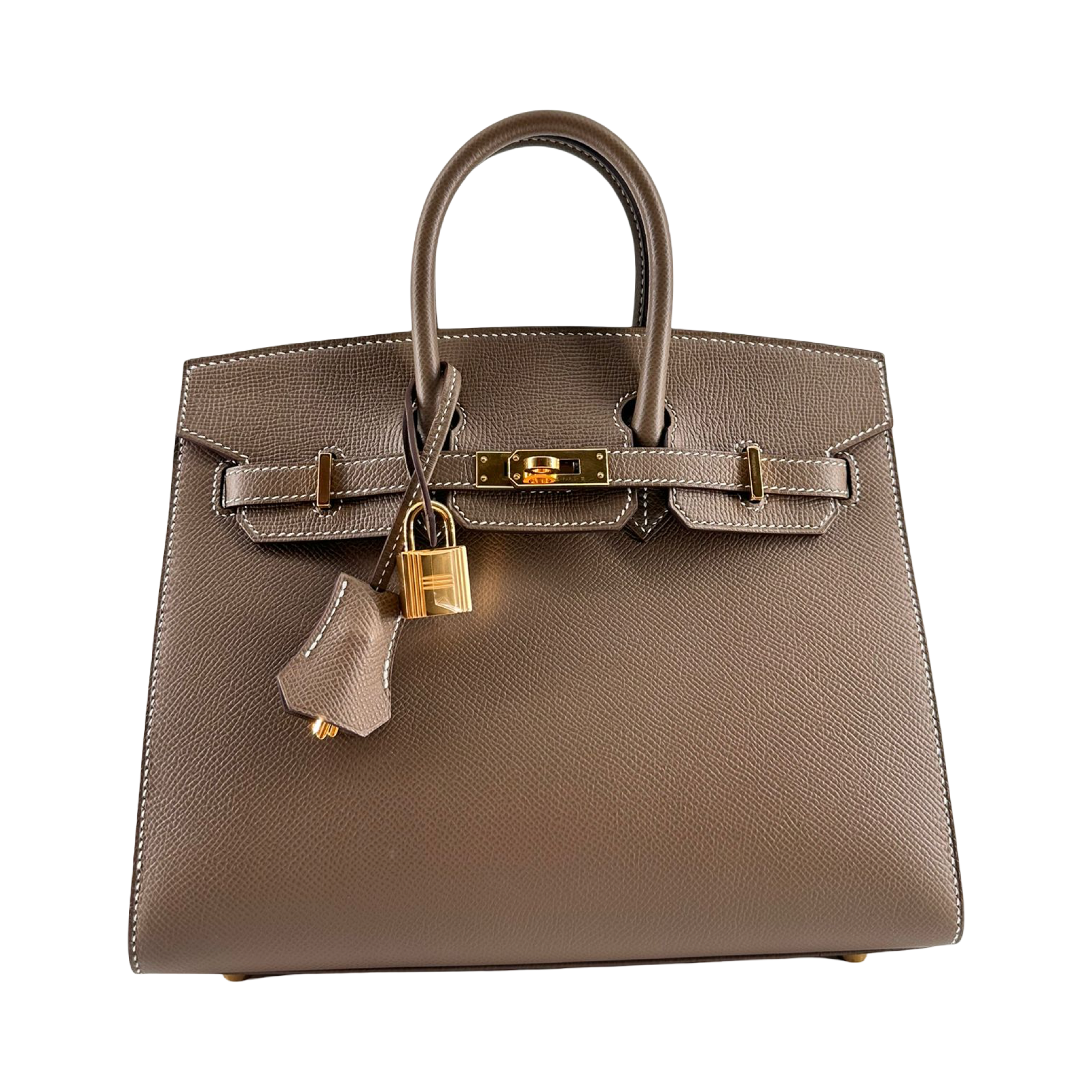 HERMÈS BIRKIN 25, ETOUPE 2022