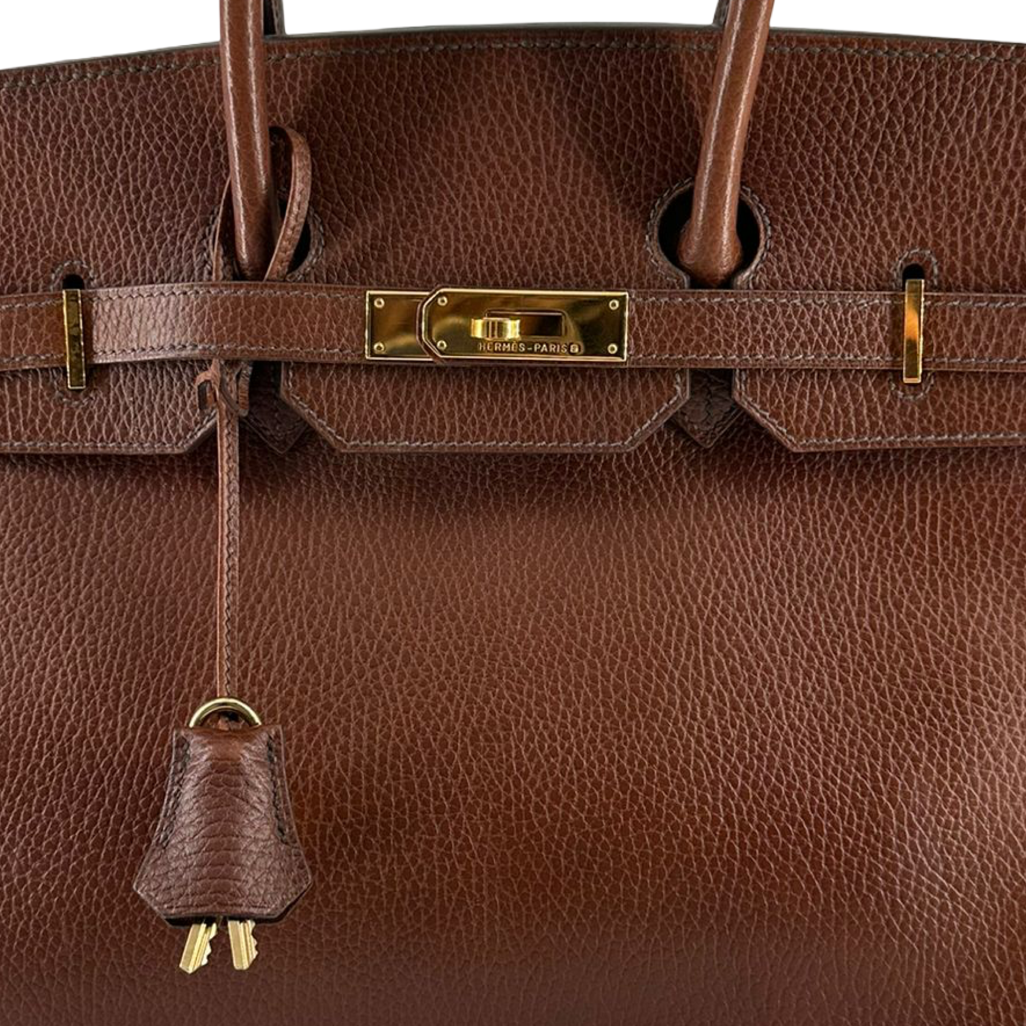 HERMÈS BIRKIN 35, MARRON