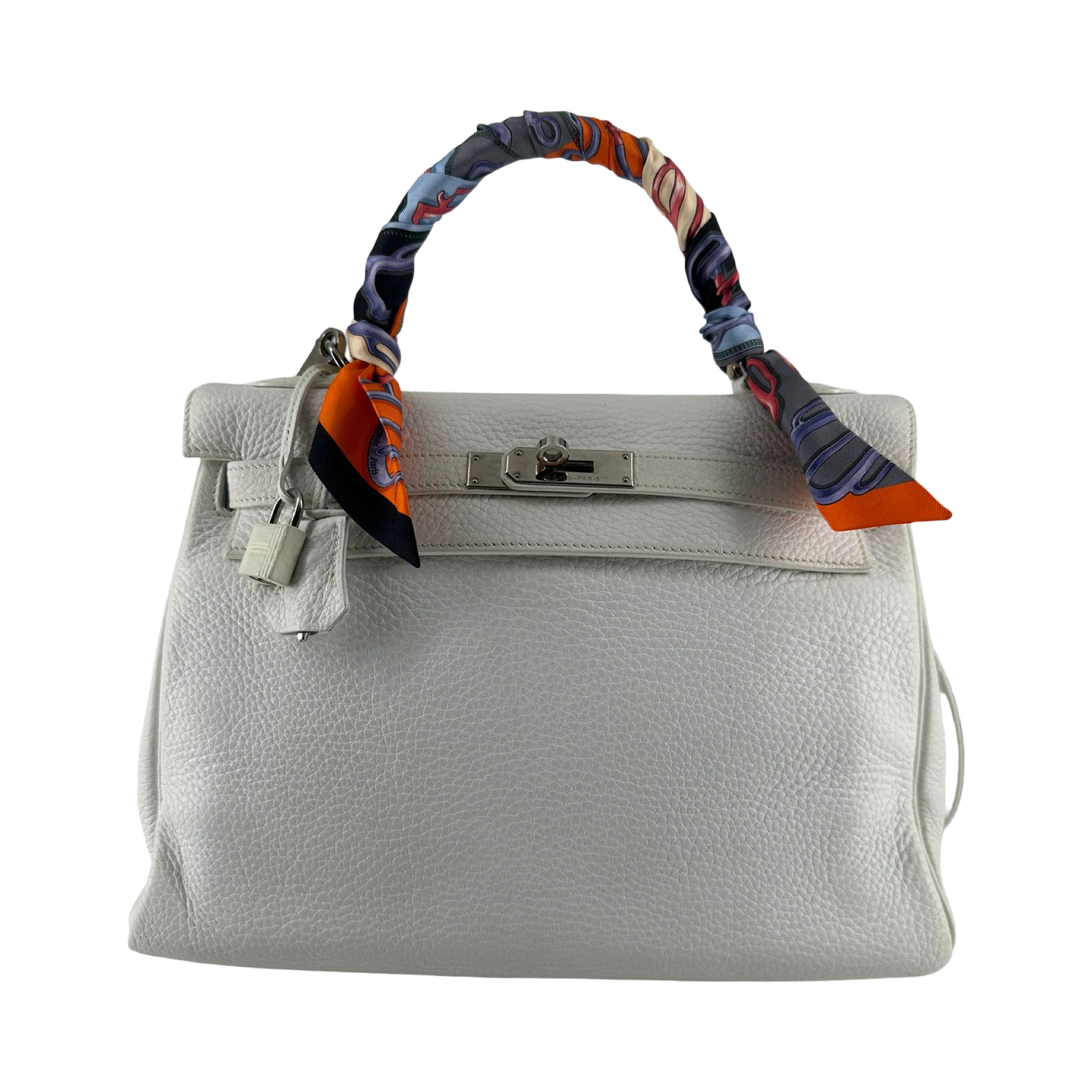 HERMÈS KELLY 32, WEISS