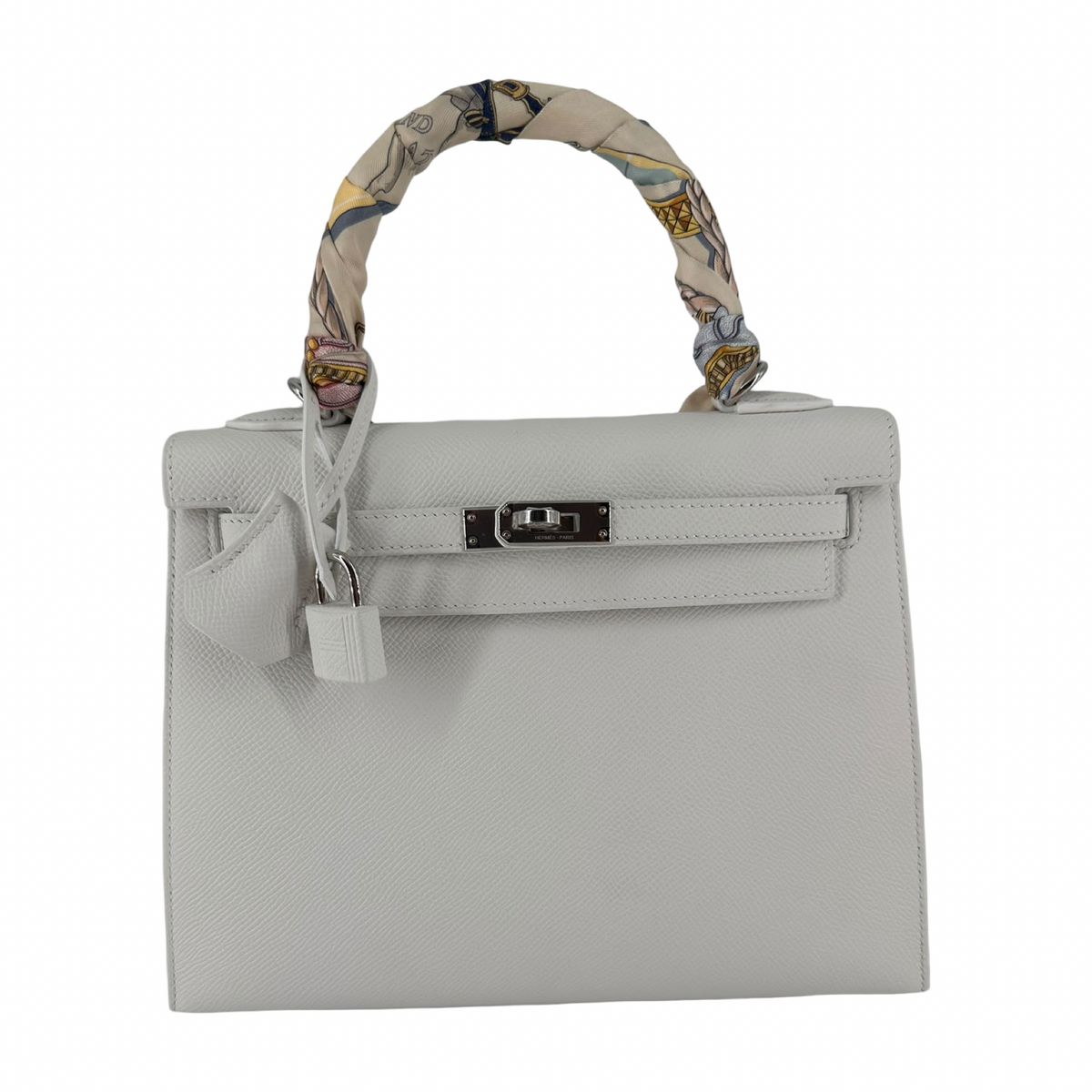 HERMÈS KELLY 25, Weiss