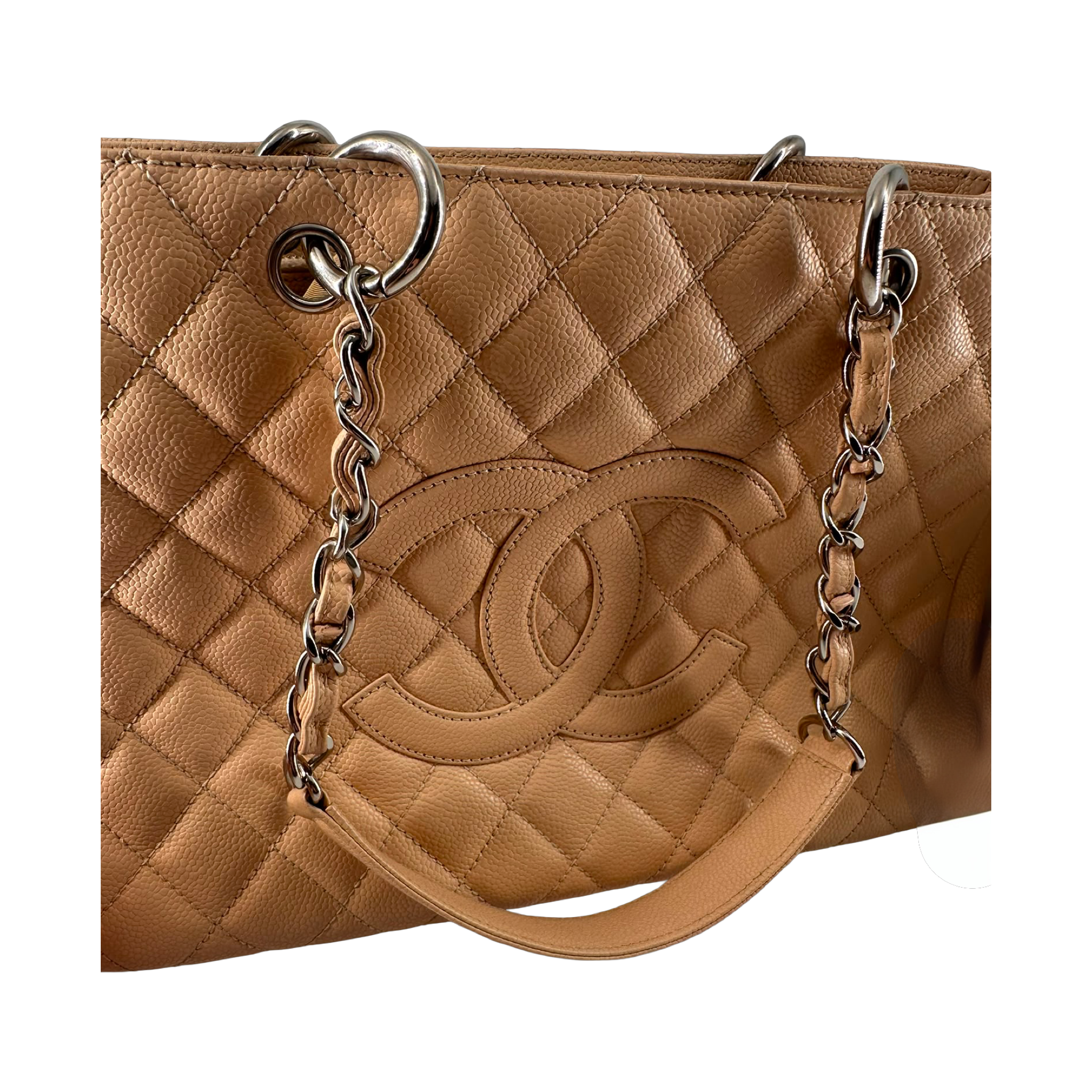 CHANEL GST, BEIGE