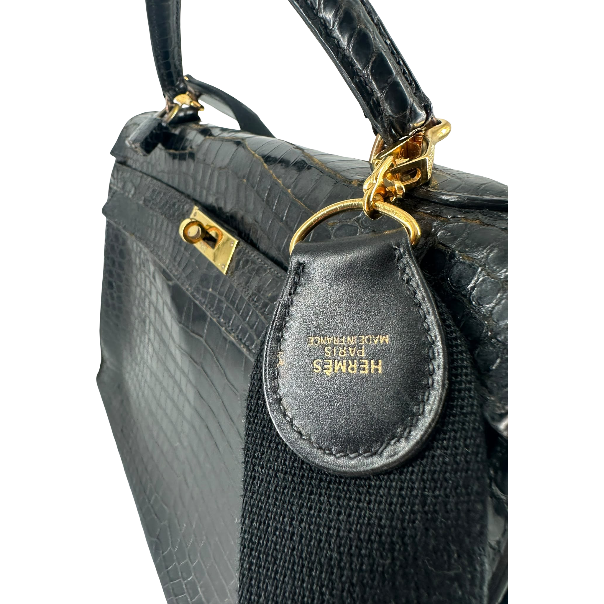 HERMÈS KELLY SELLIER 35, CROCODILE