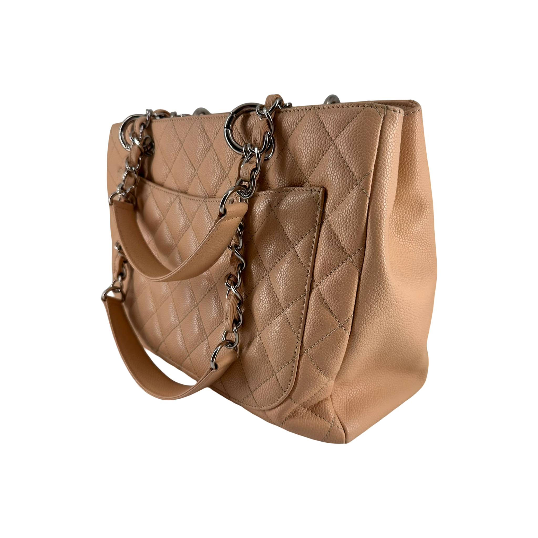 CHANEL GST, BEIGE