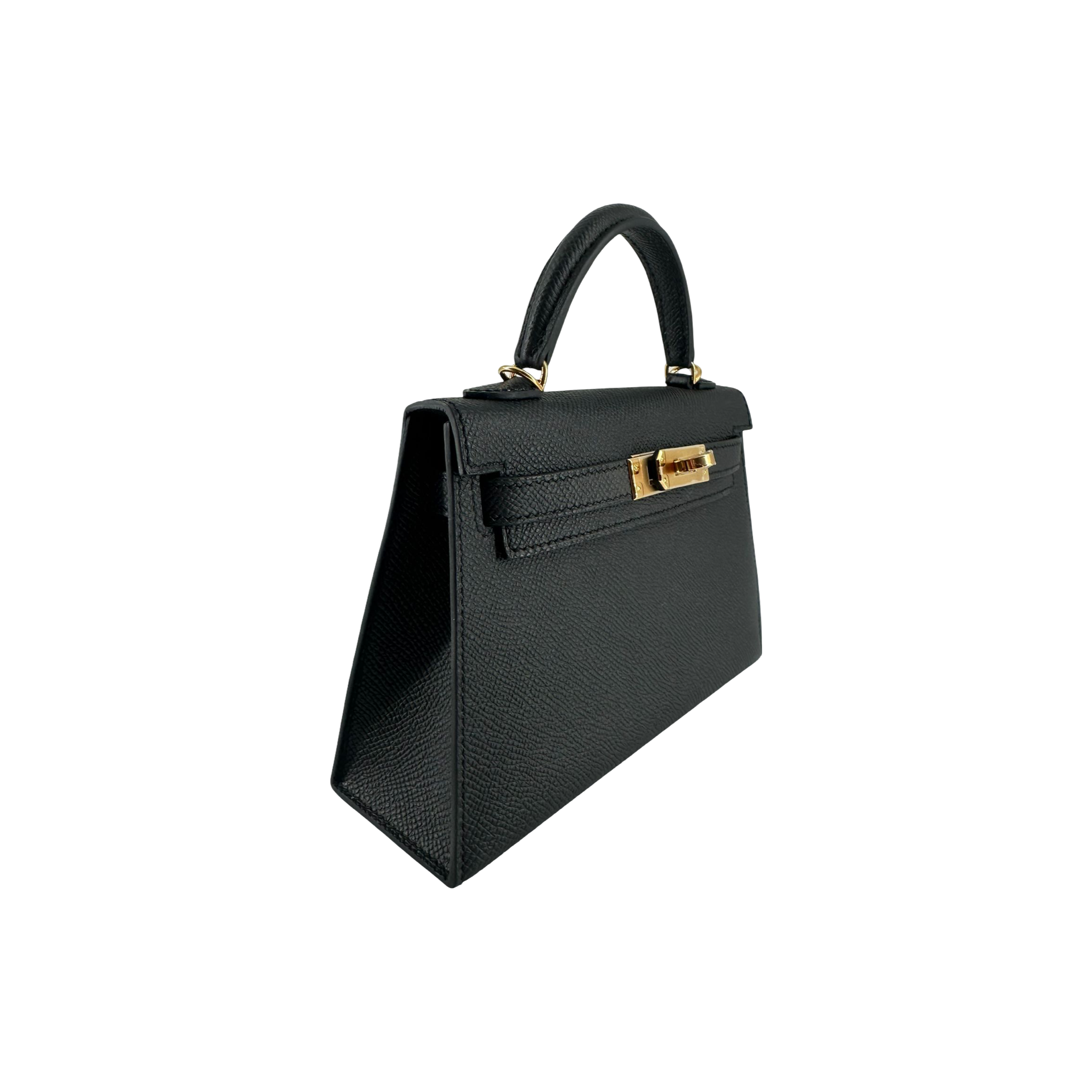 HERMÈS MINI KELLY, SCHWARZ