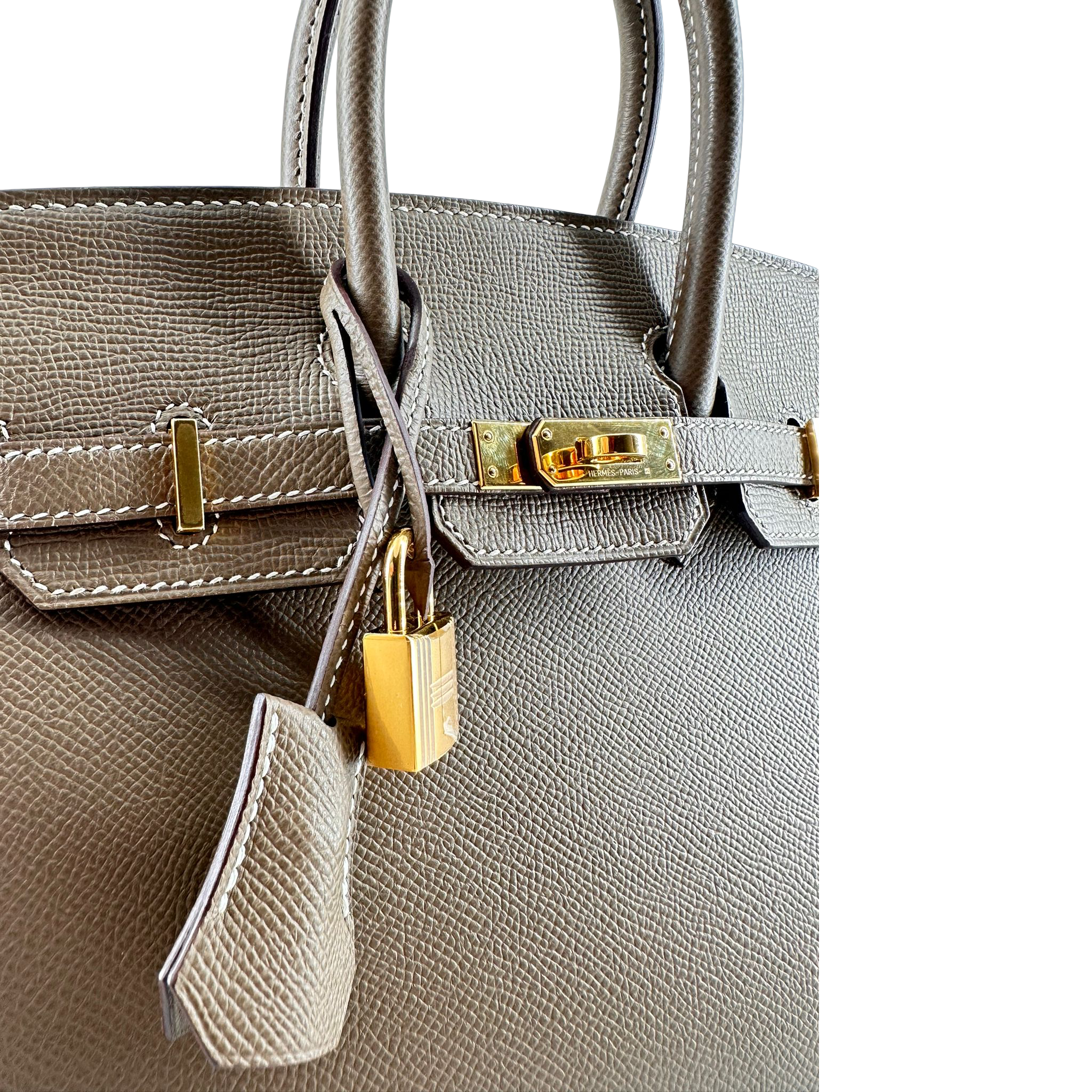 HERMÈS BIRKIN 25, ETOUPE 2022